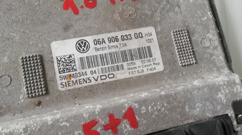 ECU Calculator motor Audi A3 8P 1.6 benz