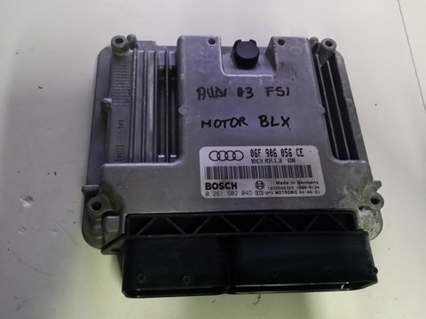 ECU Calculator motor Audi a3 FSI 2,0 BLX 06f906056ce, 0261s02045