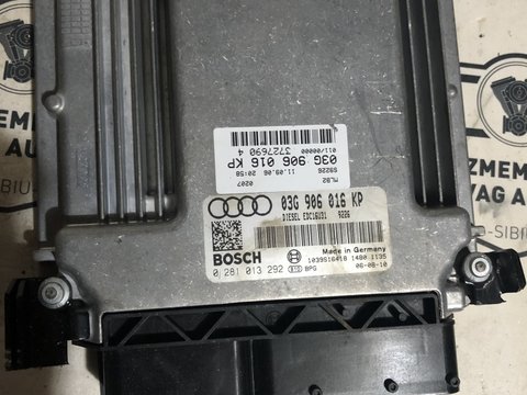 ECU Calculator motor Audi A4 2.0TDI 0281013292, 03G906016KP