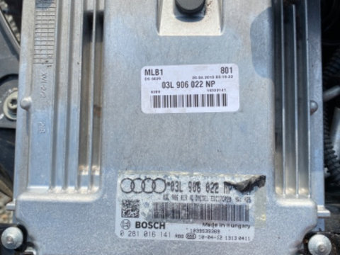 ECU Calculator motor Audi A4 2.0TDI 0281016141 03L906022NP A4 (8K2, B8) 2008-prezent