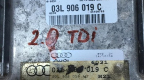 ECU Calculator motor Audi A4 2.0TDI 03L9