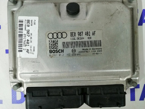 ECU Calculator motor Audi A4 2.5 tdi cod 8E0907401AF 0281012142
