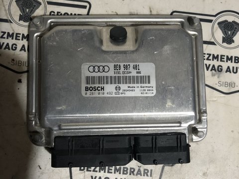 ECU Calculator motor Audi A4 2.5 tdi 0281010492, 8E0907401
