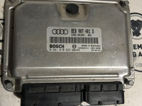 ECU Calculator motor Audi A4 2.5 tdi 0281010823, 8E0907401D