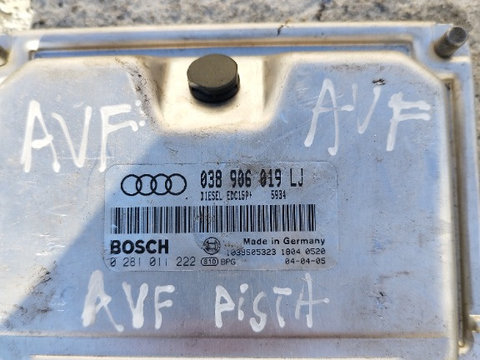 ECU / Calculator Motor Audi A4 B6 1.9 AVF 038906019LJ