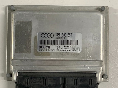 ECU / Calculator Motor Audi A4 B6 2.0B 0261207591 / 8E0909057
