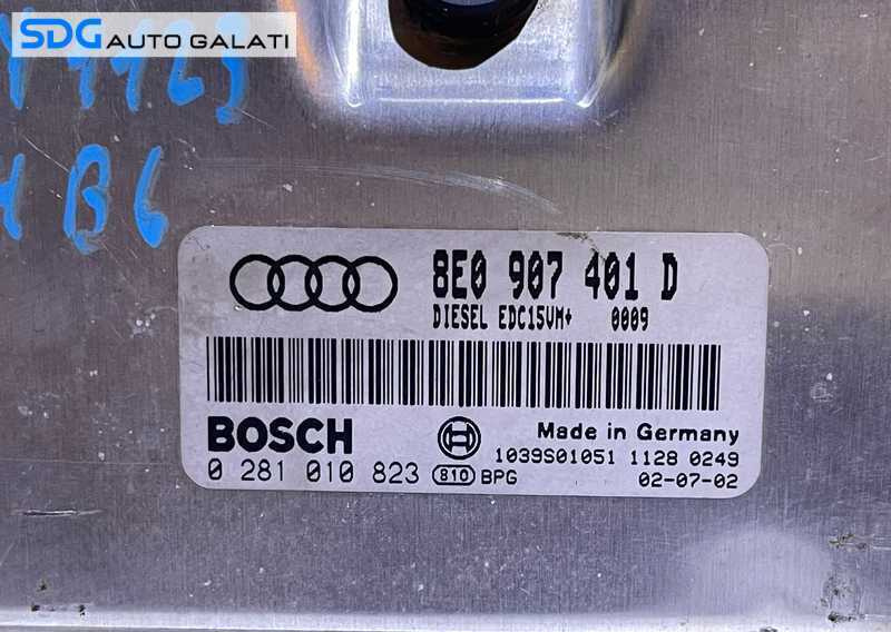 ECU Calculator Motor Audi A4 B6 2.5 TDI 