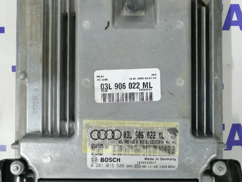 ECU Calculator motor,Audi A4 B8 2.0 d cod 03L906022ML 0281015586