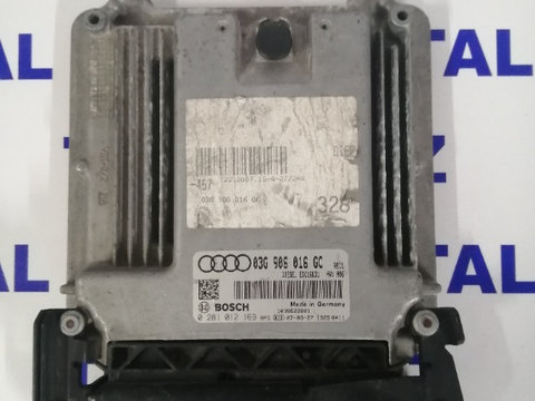 ECU calculator motor, Audi A6 2.0 tdi cod 03G906016GC 0281012169