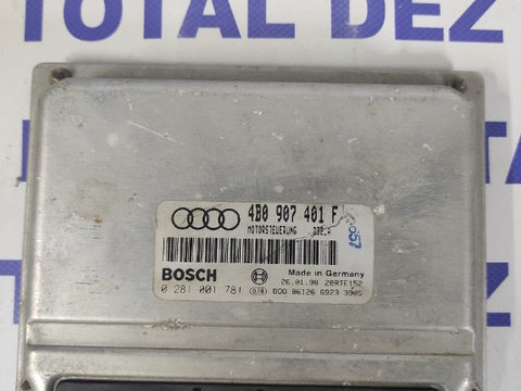ECU Calculator motor Audi A6 2.5 tdi 4B0907401F 0281001781