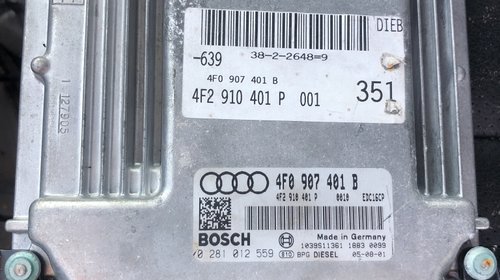 ECU Calculator motor Audi A6 2.7TDI COD 