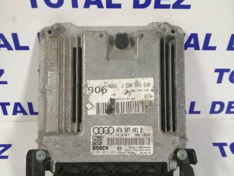 ECU calculator motor Audi A6 C6 3.0 TDI cod 4F0907401B, 0281012269