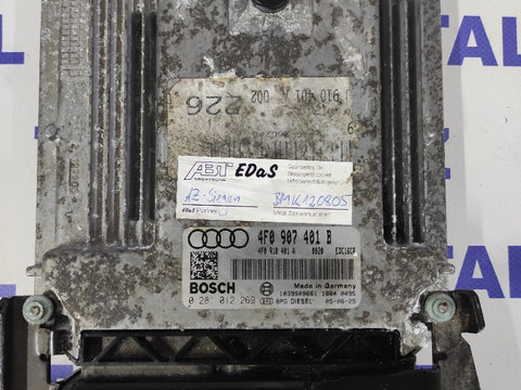 ECU calculator motor Audi A6 C6 3.0 TDI cod 4F0907401B, 0281012560