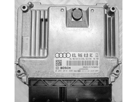 ECU Calculator motor Audi Q3 2.0TDI 03L906018RC 0281019398 EDC17C46 CFGC H28{