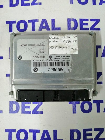 ECU Calculator Motor BMW 3 (E46) cod 7786887 02810