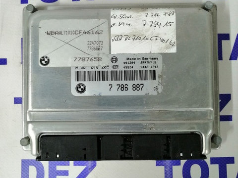 ECU Calculator Motor BMW 3 (E46) cod 7786887 0281010205