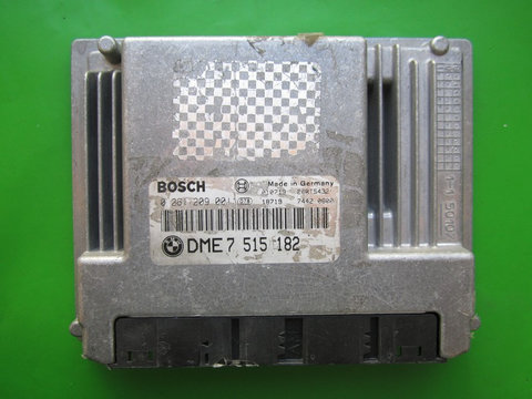 ECU Calculator motor Bmw 316 DME7515182 0261209001 ME9.2 E46
