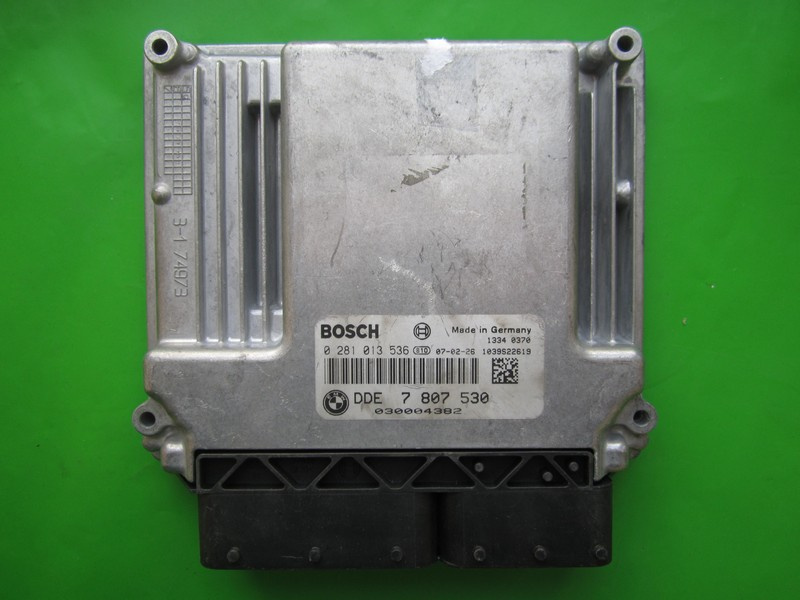 ECU Calculator motor Bmw 320D DDE7807530 028101353