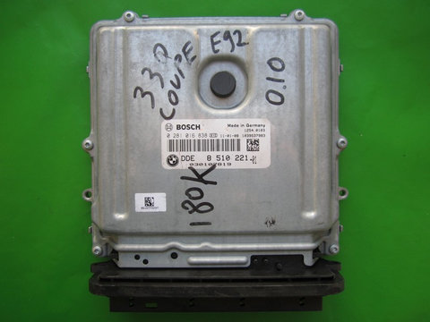 ECU Calculator motor Bmw 330D DDE8510221 0281016838 EDC17CP09 E92