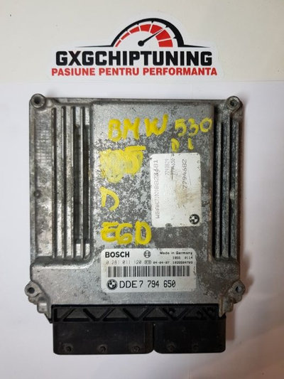 ECU calculator motor BMW 525 d DDE7794650 EDC16C1