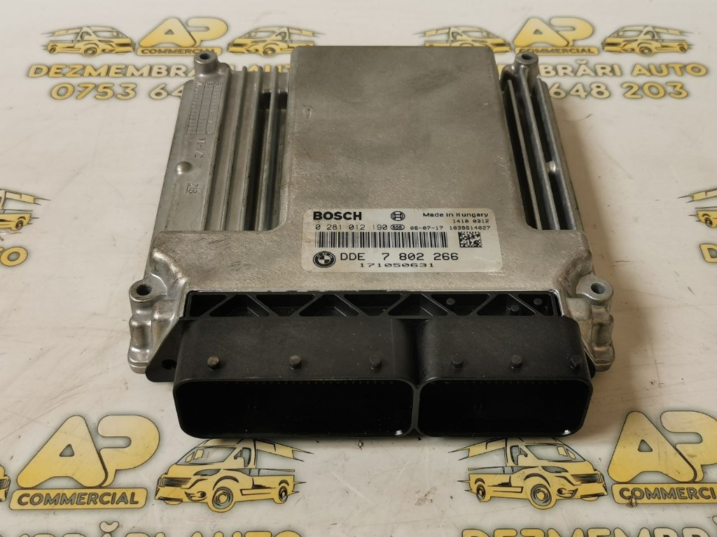 ECU Calculator motor Bmw 525 diesel cod : dde7802266