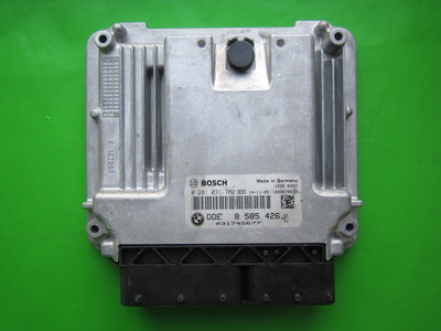 ECU Calculator motor Bmw 530D DDE8585426 028103178