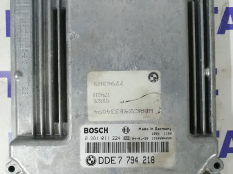 ECU Calculator motor Bmw 530D E60 , cod DDE7793210 0281011224