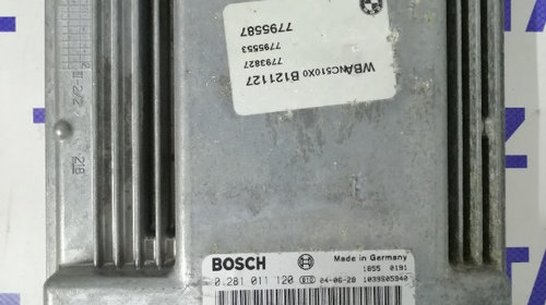 ECU Calculator motor Bmw E60 525 d cod 7