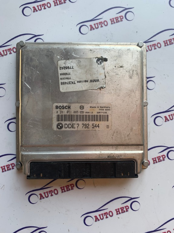 ECU Calculator motor BMW Mini Cooper 7792544 7 792