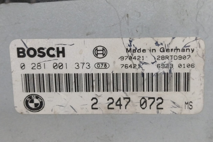 ECU Calculator Motor Bosch 525 tds 02810