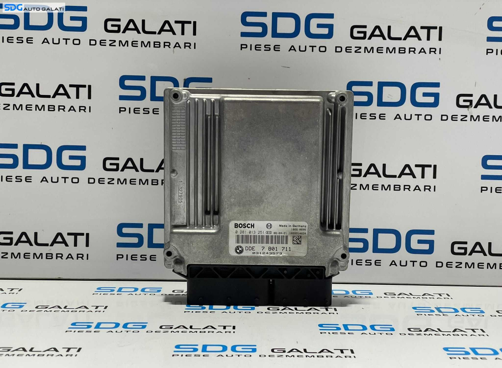 ECU Calculator Motor Bosch BMW Seria 1 E81 E82 E87 E88 2.0 M47 2004 - 2013 Cod 7801711 0281013251 [L2762] [L2763]