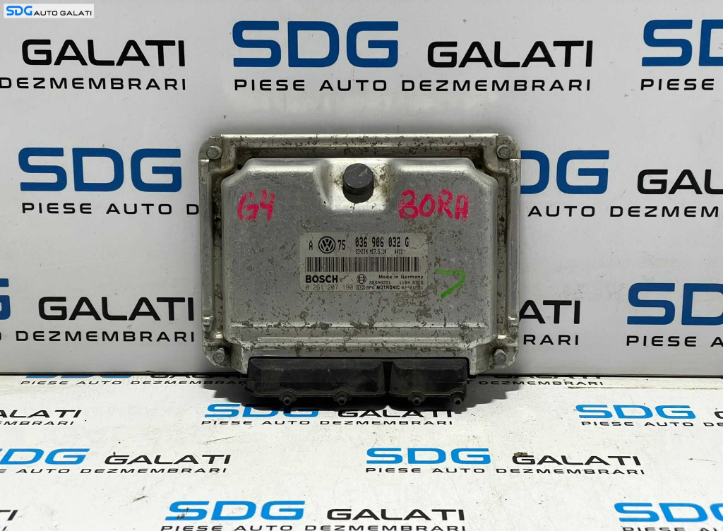 ECU Calculator Motor Bosch Skoda Octavia 1 1.4 Benzina 2000 - 2010 Cod 036906032G 0261207190 [L3191]