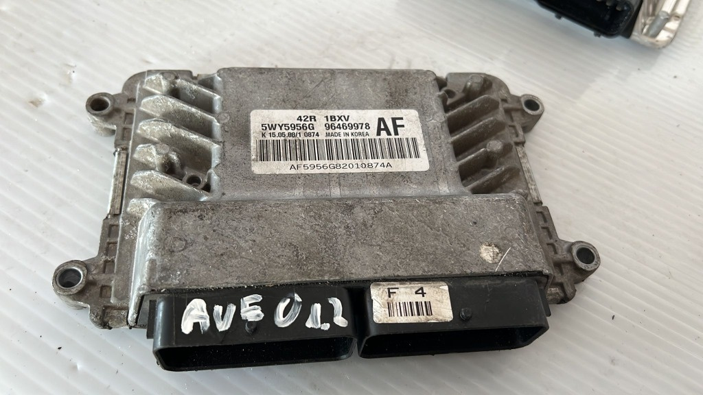 ECU Calculator motor Chevrolet Aveo 1.2 96469978 5WY5956G AF 42R