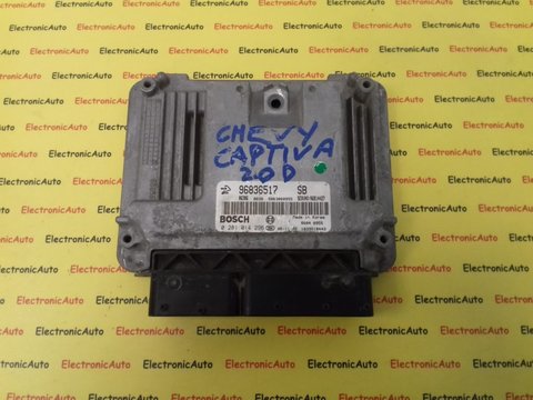 ECU Calculator Motor Chevrolet Captiva 2.0 CDTI, 0281014296, 96836517