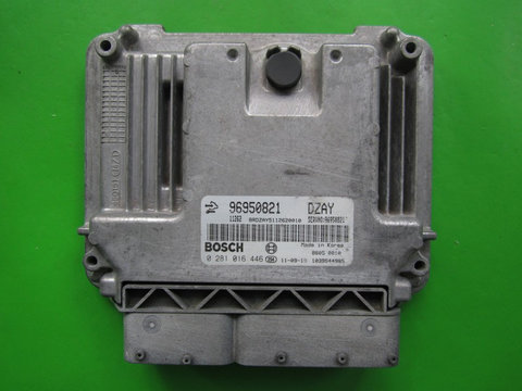 ECU Calculator motor Chevrolet Cruze 2.0CDTI 96950821 0281016446 EDC16C39