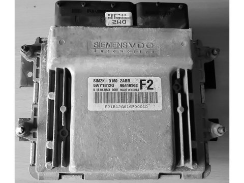 ECU Calculator motor Chevrolet Epica 2.0 96418362 5WY1B12G SIM2K-D160 {