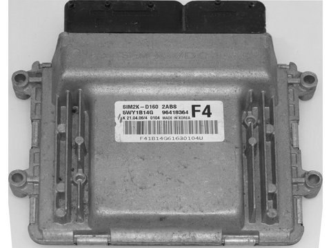 ECU Calculator motor Chevrolet Epica 2.0 96418364 5WY1B14G SIM2K-D160 {