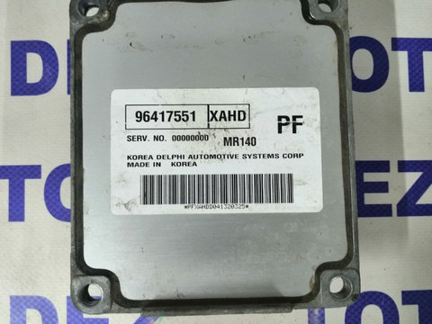 ECU Calculator motor Chevrolet Kalos 1.4 cod 96417551 XAHD PF MR140