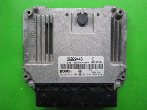 ECU Calculator motor Chevrolet Nubira 2.0CDTI 96820448 0281013600 EDC16C39 {
