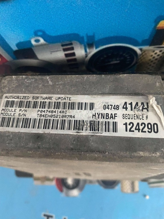 ECU Calculator Motor Chrysler Voyager 2.4 P04748414AI {