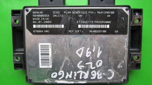 ECU Calculator motor Citroen Berlingo 1.