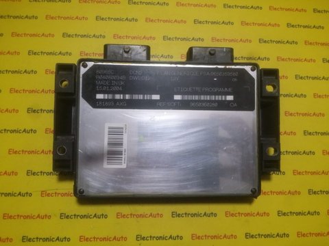 ECU Calculator motor Citroen Berlingo 1.9 9650360280, 9650359580