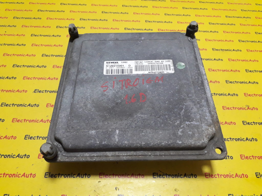 ECU Calculator motor CITROEN C2 1.6 d, SW9652762580, S120215001D,