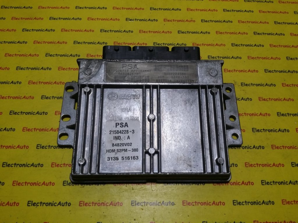 ECU Calculator motor Citroen C3 1.4 9650825180, 96