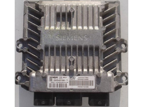 ECU Calculator motor Citroen C3 2.0 hdi 9656109980 5WS40106I-T SID801A {