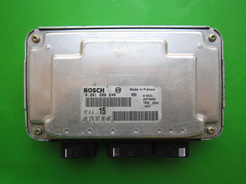 ECU Calculator motor Citroen Saxo 1.1 9637838780 0261206246 M7.4.4