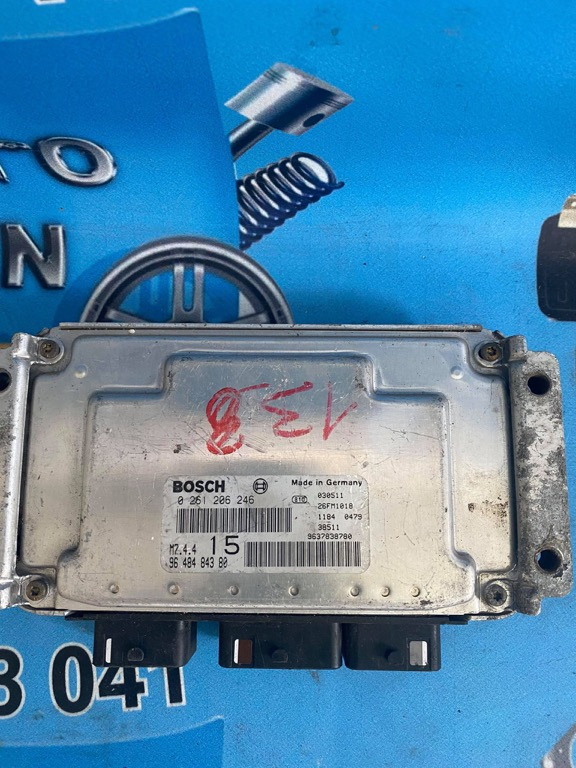 ECU Calculator motor Citroen Saxo 1.1 9648484380 0261206246 M7.4.4