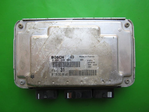 ECU Calculator motor Citroen Saxo 1.6 9637839380 0261206860 M7.4.4