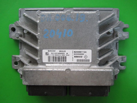 ECU Calculator motor Dacia Logan 1.4 8200661124 S110140023A EMS3132 {+