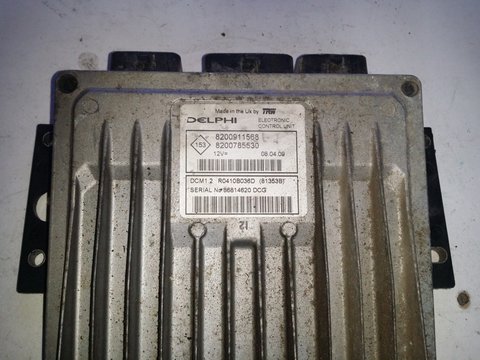 ECU Calculator motor Dacia Logan 1.5 dci, 8200911568, 8200785530,